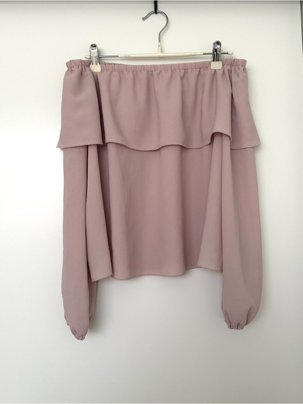 Wilfred Shoulder Long Sleeve Pink Blouse